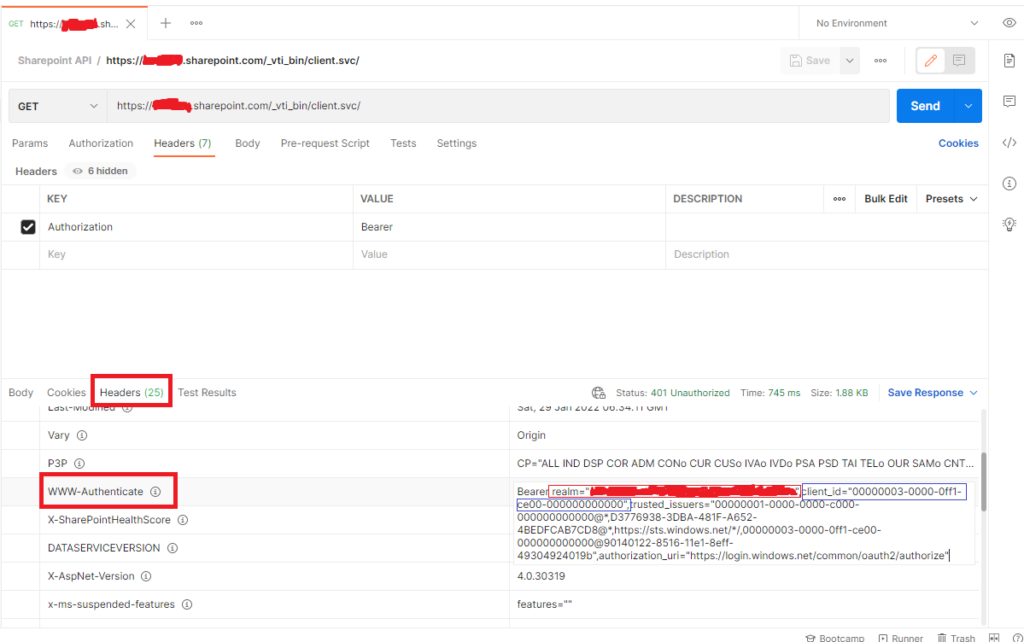 Access SharePoint Online Data Using Postman Part 1 - Microsoft Business ...
