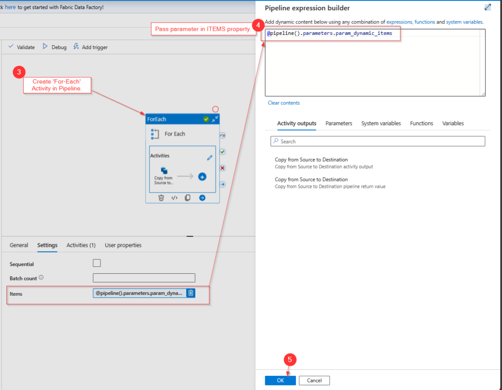 Copy Data Dynamically From Multiple Sources to Multiple Sinks in ADF