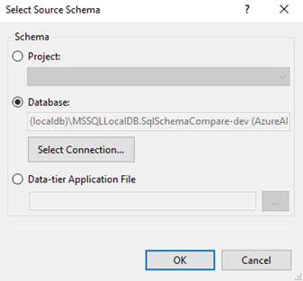 SQL Schema Compare In Visual Studio