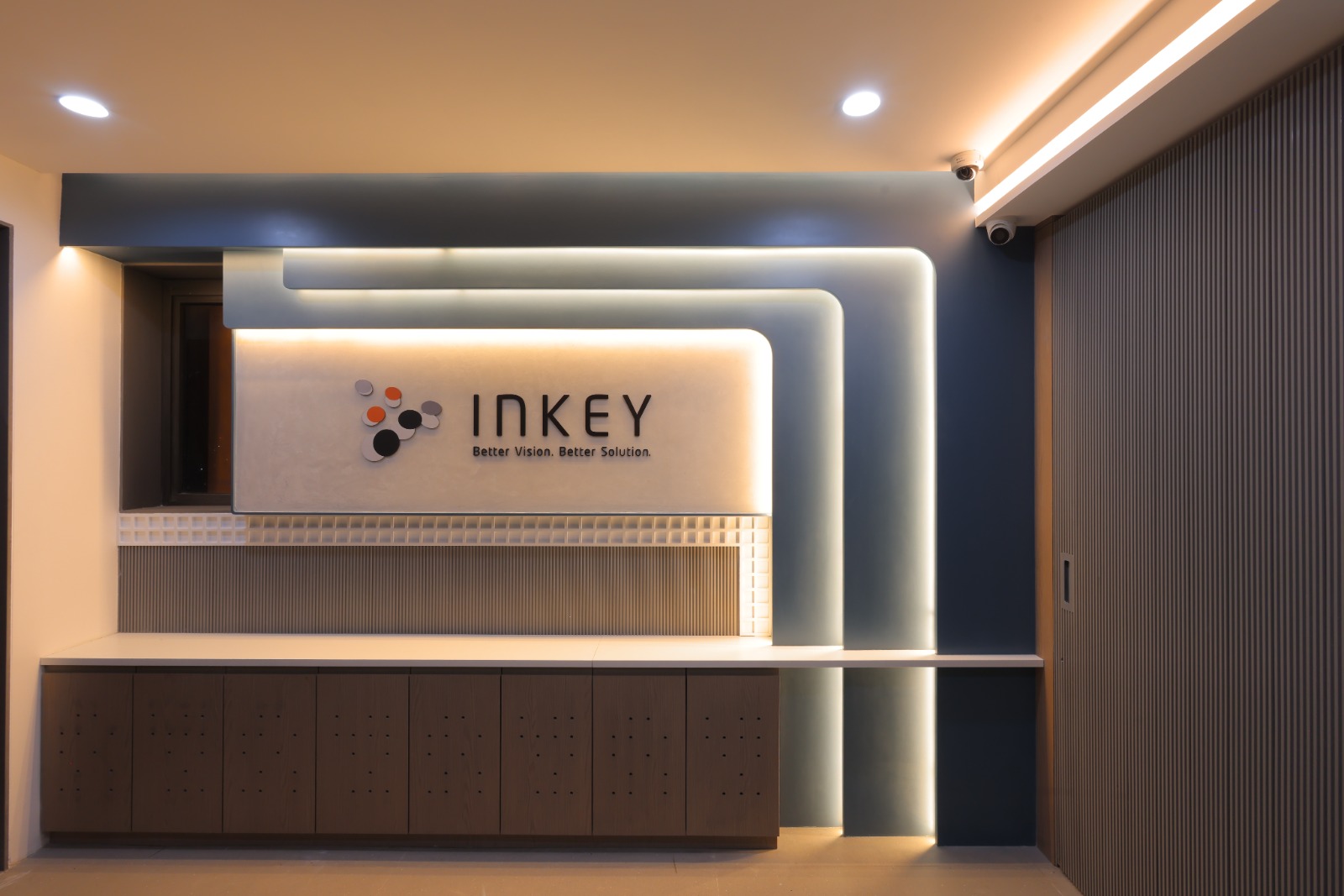 Modern office space where Inkey was founded